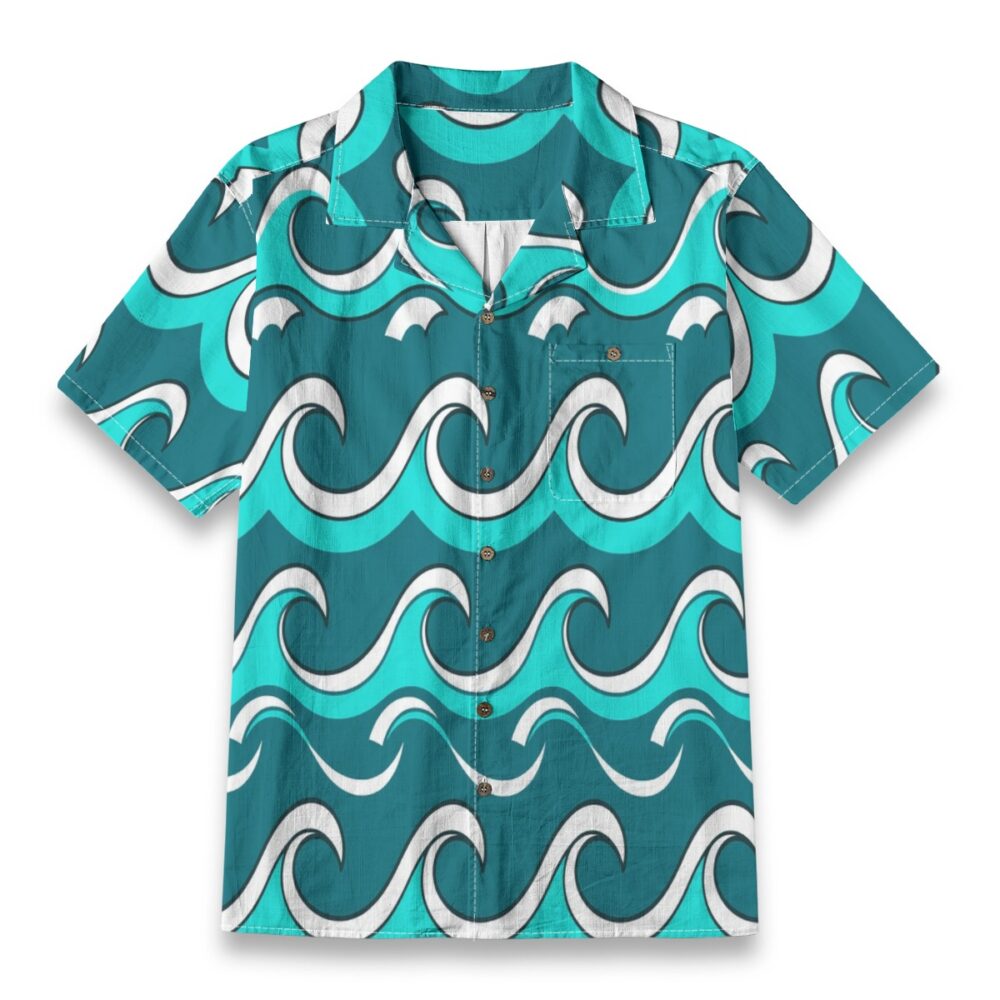 Coastal Rocks Ocean Texture Beach Shirt