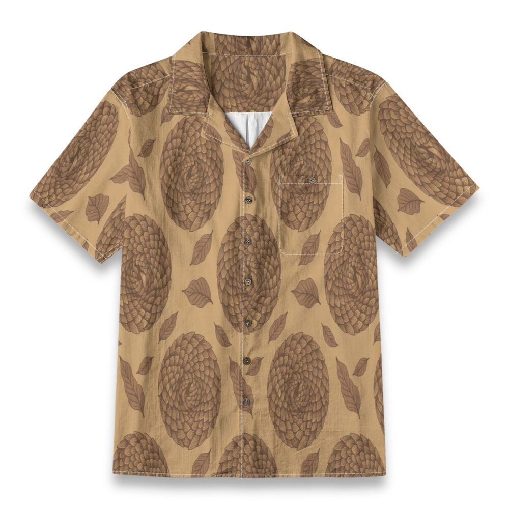 Unique Pangolin Spiral Nature Tropical Shirt