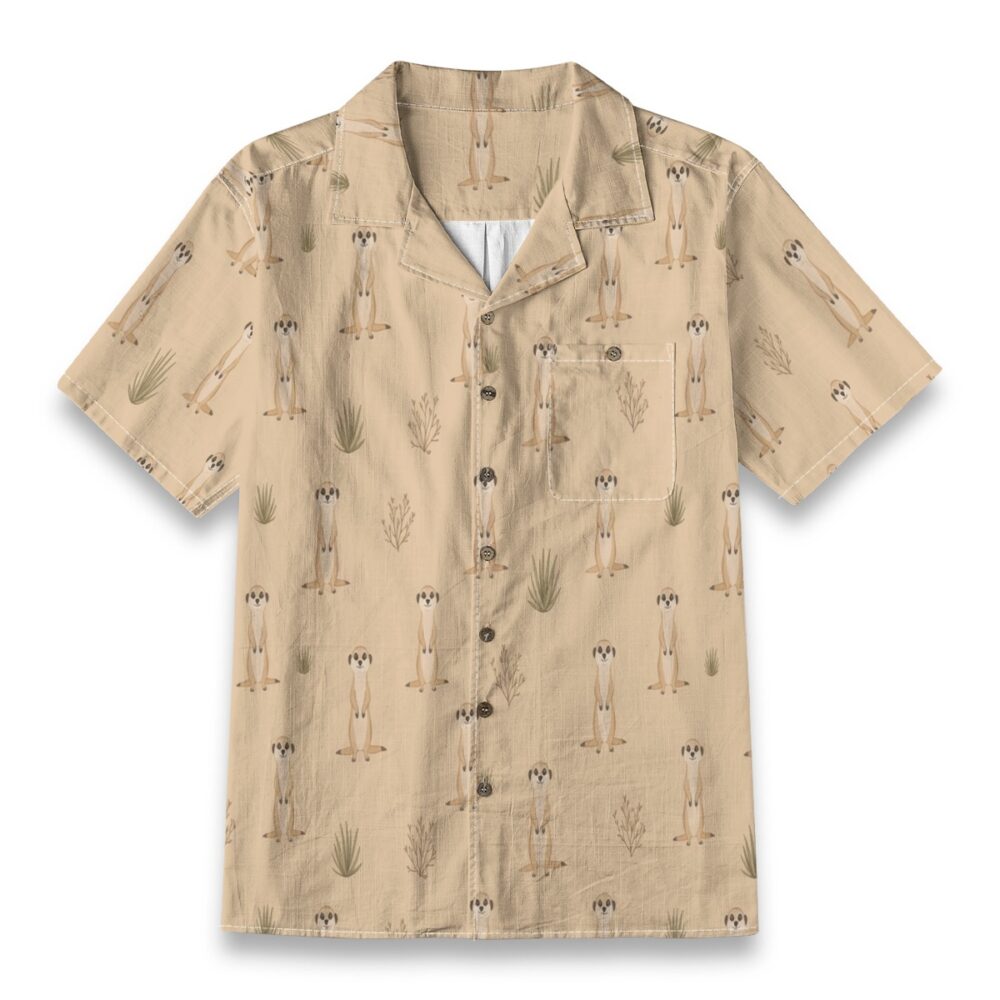 Cute Meerkat Desert Vibes Summer Shirt